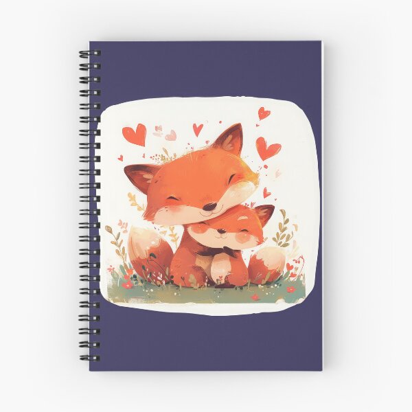 Artikelvorschau, Kopie von Mutter Fuchs und Baby Fuchs, Fuchsfamilie entworfen und verkauft von JoyfulNat.