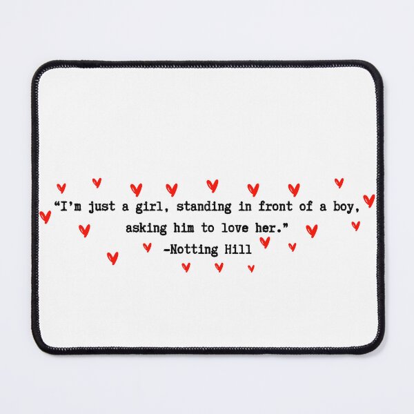 Item preview, notting hill movie quote designed and sold by stickersxbecca.