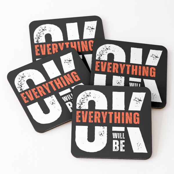 Item preview, Everthing Will Be OK | Originality | Inspiring | One-of-a-Kind Design designed and sold by LuxWallDigital.