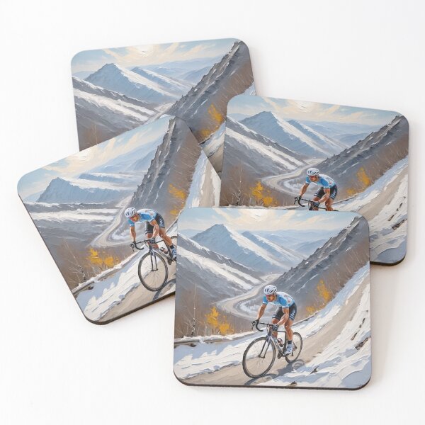 Item preview, Cycling - Snow-capped ascent designed and sold by OhItsStu.