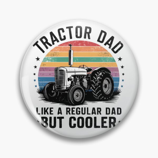 Item preview, Tractor Dad Like A Regular Dad But Cooler designed and sold by PaintedPixels01.