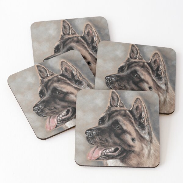 Item preview, American Akita dog art designed and sold by TraceyEarlArt.