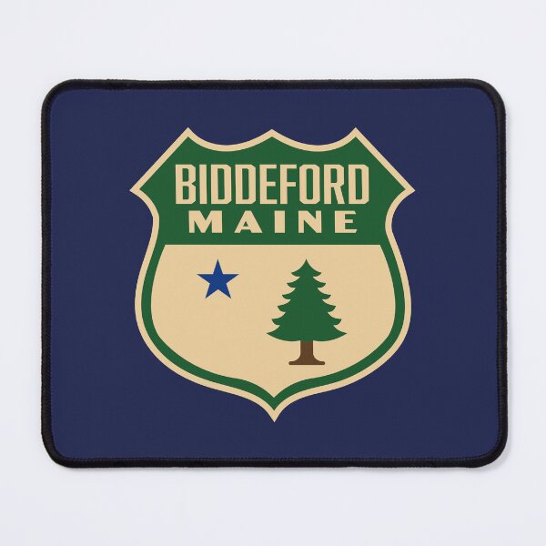 Item preview, Vintage Biddeford Maine Pine Tree Shield designed and sold by deadmansupplyco.