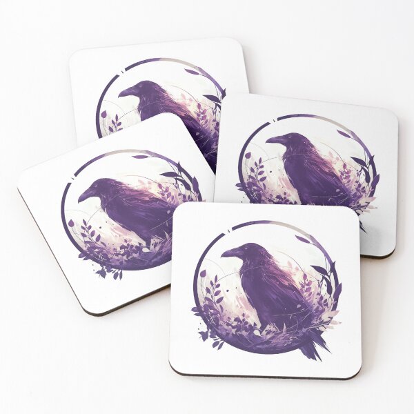 Artikelvorschau, Cyber Raven / Rabe / Cooles Tier / Cyber Animal / Zukünftige Tierkunst / Tierkrieger / Niedliche Tierkunst / Ästhetische Gaming-Aufkleber entworfen und verkauft von SMARTKIT DESIGNAGENCY.