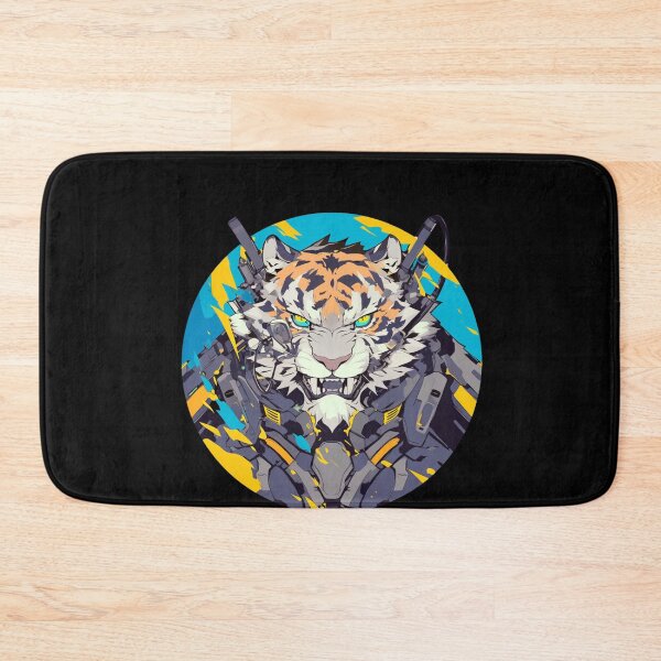 Item preview, Cyber Tiger // Tiger // Cool Animal // Cyber Animal // Future Animal Art // Animal Warrior // Animal Cute Art // Gaming Aesthetic stickers designed and sold by SMARTKIT  DESIGNAGENCY.