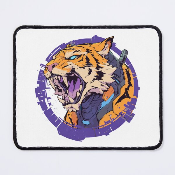 Item preview, Cyber Tiger // Tiger // Cool Animal // Cyber Animal // Future Animal Art // Animal Warrior // Animal Cute Art // Gaming Aesthetic stickers designed and sold by SMARTKIT DESIGNAGENCY.