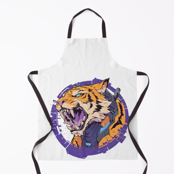 Item preview, Cyber Tiger // Tiger // Cool Animal // Cyber Animal // Future Animal Art // Animal Warrior // Animal Cute Art // Gaming Aesthetic stickers designed and sold by SMARTKIT DESIGNAGENCY.