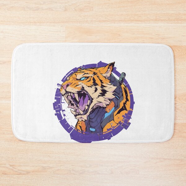 Item preview, Cyber Tiger // Tiger // Cool Animal // Cyber Animal // Future Animal Art // Animal Warrior // Animal Cute Art // Gaming Aesthetic stickers designed and sold by SMARTKIT  DESIGNAGENCY.