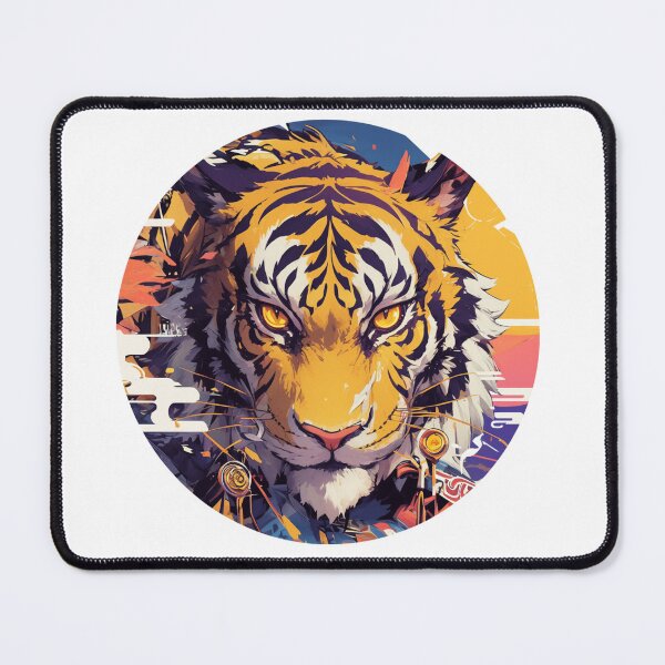 Item preview, Cyber Tiger // Tiger // Cool Animal // Cyber Animal // Future Animal Art // Animal Warrior // Animal Cute Art // Gaming Aesthetic stickers designed and sold by SMARTKIT DESIGNAGENCY.