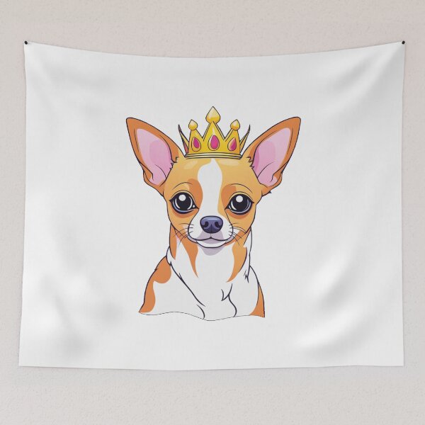 Item preview, "The crowned ones" - Chihuahua designed and sold by VariousGoodies.