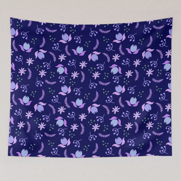 Item preview, Little cute flowers pattern designed and sold by Yuliia Hubina.