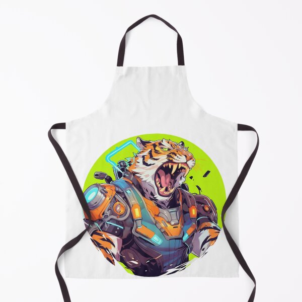 Item preview, Cyber Tiger // Tiger // Cool Animal // Cyber Animal // Future Animal Art // Animal Warrior // Animal Cute Art // Gaming Aesthetic stickers designed and sold by SMARTKIT DESIGNAGENCY.