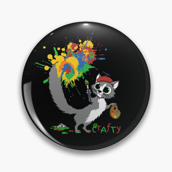Item preview, Crafty Cat designed and sold by CraftyLingoClub.