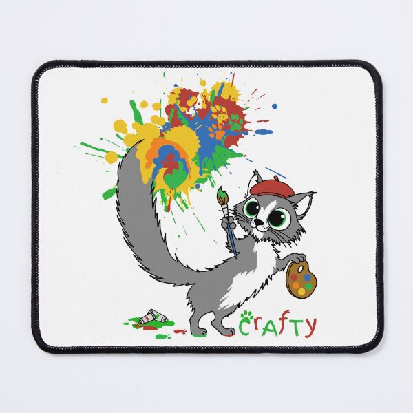 Item preview, Crafty Cat designed and sold by CraftyLingoClub.