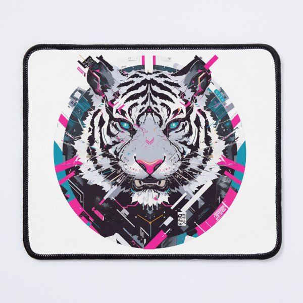 Item preview, Cyber Tiger // Tiger // Cool Animal // Cyber Animal // Future Animal Art // Animal Warrior // Animal Cute Art // Gaming Aesthetic stickers designed and sold by SMARTKIT DESIGNAGENCY.