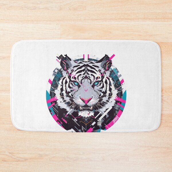 Item preview, Cyber Tiger // Tiger // Cool Animal // Cyber Animal // Future Animal Art // Animal Warrior // Animal Cute Art // Gaming Aesthetic stickers designed and sold by SMARTKIT  DESIGNAGENCY.
