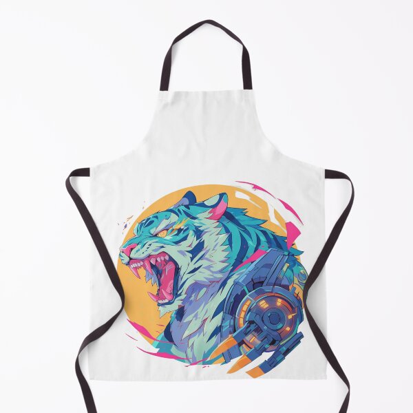 Item preview, Cyber Tiger // Tiger // Cool Animal // Cyber Animal // Future Animal Art // Animal Warrior // Animal Cute Art // Gaming Aesthetic stickers designed and sold by SMARTKIT DESIGNAGENCY.