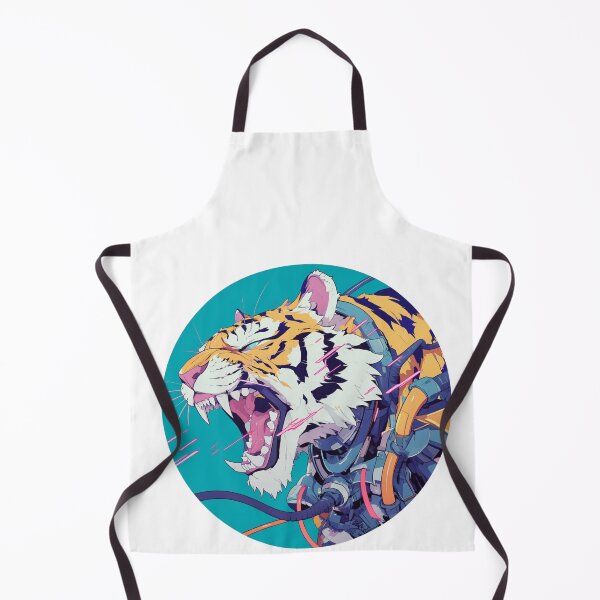 Item preview, Cyber Tiger // Tiger // Cool Animal // Cyber Animal // Future Animal Art // Animal Warrior // Animal Cute Art // Gaming Aesthetic stickers designed and sold by SMARTKIT DESIGNAGENCY.