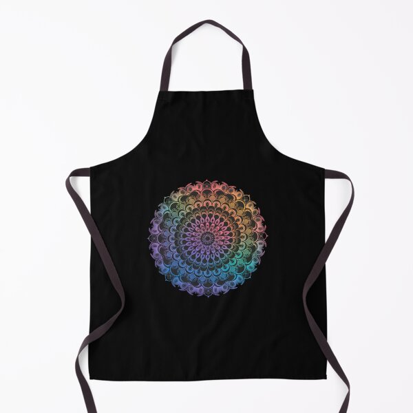 Aperçu de l'œuvre Mandala coloré ombre calme et paisible créée et vendue par Newhyperion.