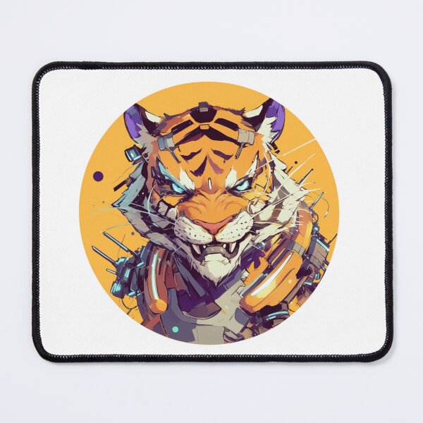 Item preview, Cyber Tiger // Tiger // Cool Animal // Cyber Animal // Future Animal Art // Animal Warrior // Animal Cute Art // Gaming Aesthetic stickers designed and sold by SMARTKIT DESIGNAGENCY.