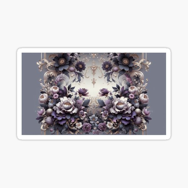 Item preview, Matte Purple Baroque designed and sold by DesignsByPrnces.