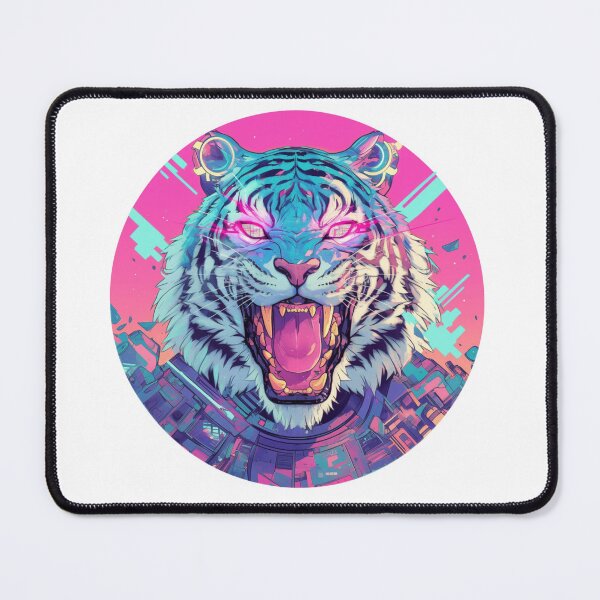 Item preview, Cyber Tiger // Tiger // Cool Animal // Cyber Animal // Future Animal Art // Animal Warrior // Animal Cute Art // Gaming Aesthetic stickers designed and sold by SMARTKIT DESIGNAGENCY.