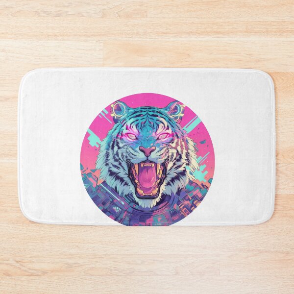 Item preview, Cyber Tiger // Tiger // Cool Animal // Cyber Animal // Future Animal Art // Animal Warrior // Animal Cute Art // Gaming Aesthetic stickers designed and sold by SMARTKIT  DESIGNAGENCY.