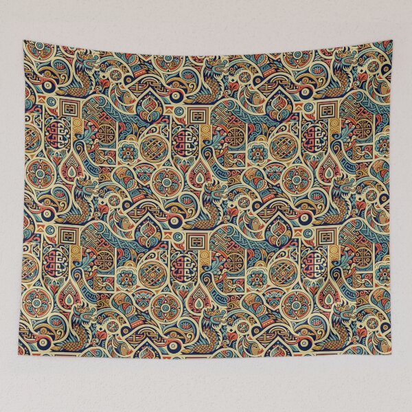 Item preview, Eastern Motif Pattern  designed and sold by ReachForArt.