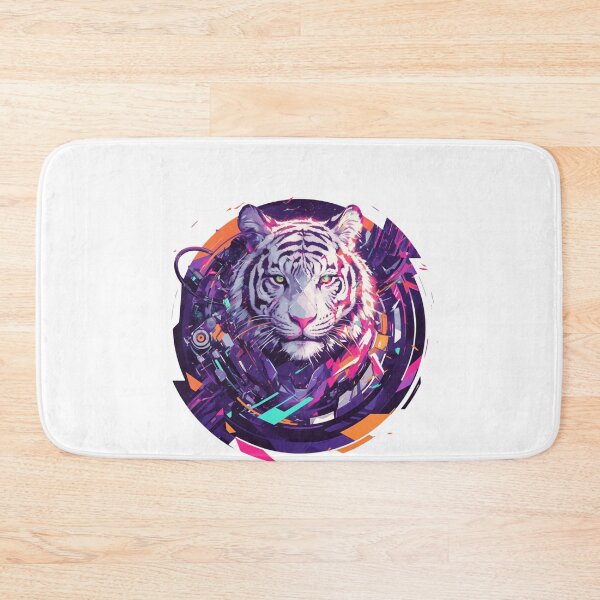 Item preview, Cyber Tiger // Tiger // Cool Animal // Cyber Animal // Future Animal Art // Animal Warrior // Animal Cute Art // Gaming Aesthetic stickers designed and sold by SMARTKIT  DESIGNAGENCY.
