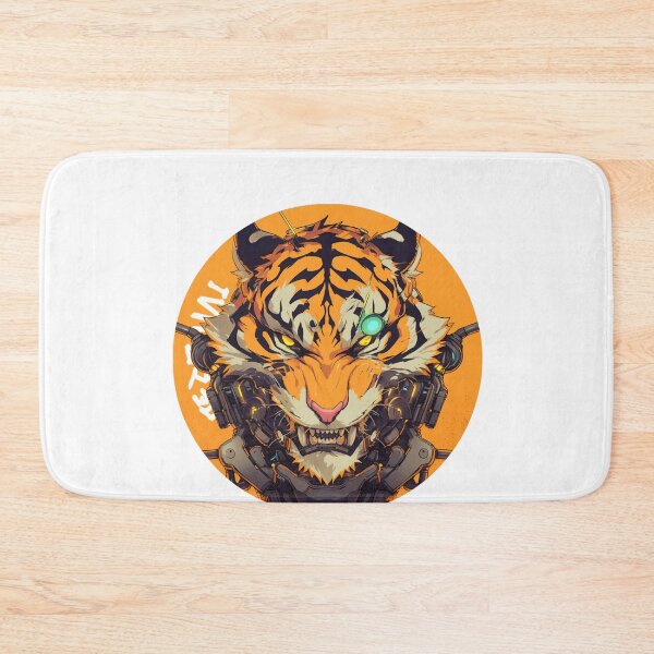 Item preview, Cyber Tiger // Tiger // Cool Animal // Cyber Animal // Future Animal Art // Animal Warrior // Animal Cute Art // Gaming Aesthetic stickers designed and sold by SMARTKIT  DESIGNAGENCY.