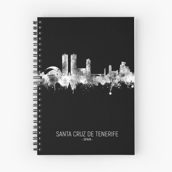 Item preview, Santa Cruz de Tenerife Spain Skyline designed and sold by ArtPrints.