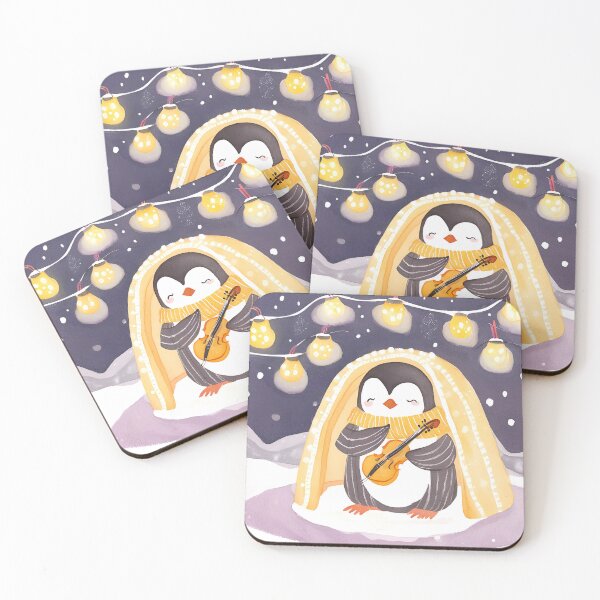 Item preview, JUNE | VIOLIN | PENGUIN designed and sold by MUDUGAMU.