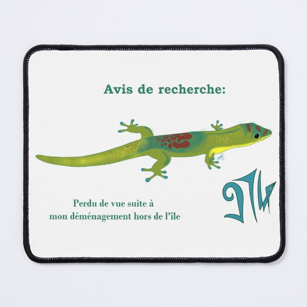 Aperçu de l'œuvre Margouillat / gecko créée et vendue par ASdessins.