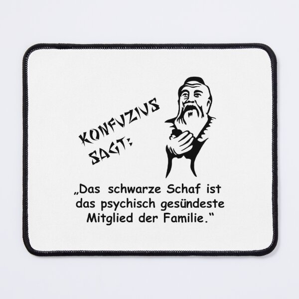 Item preview, Confucius says: The black sheep designed and sold by ARTmanhART.