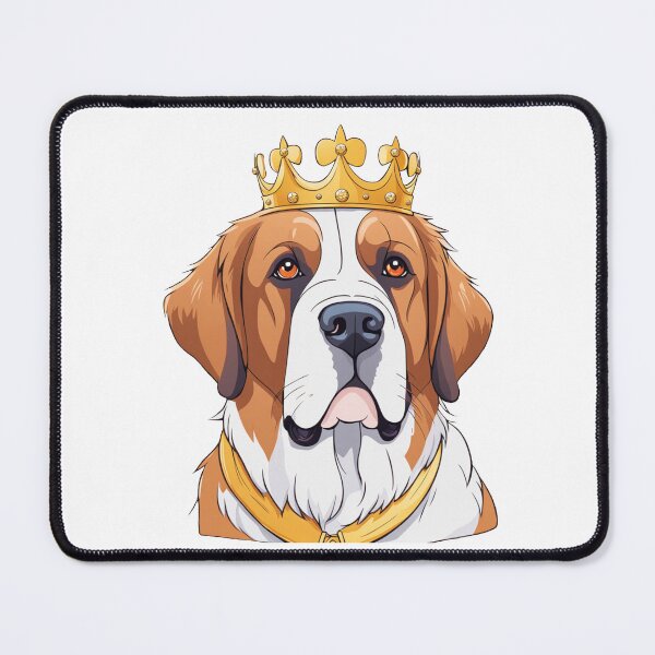 Item preview, "The crowned ones" - St. Bernard designed and sold by VariousGoodies.
