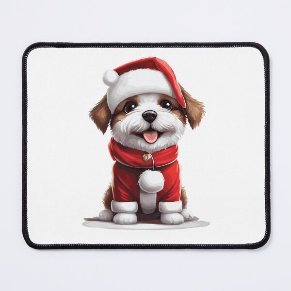 Item preview, Dog cosplays as Santa Claus designed and sold by InwzaDesign.