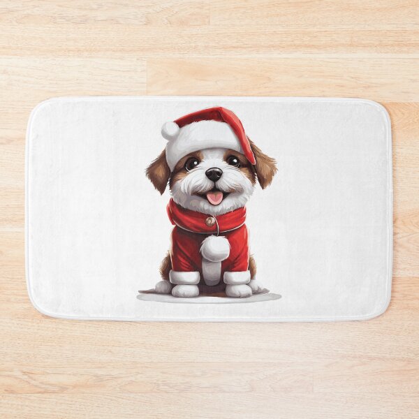 Item preview, Dog cosplays as Santa Claus designed and sold by InwzaDesign.