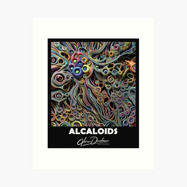 Aperçu de l'œuvre Alcaloids 106 créée et vendue par olivier duchossoir.