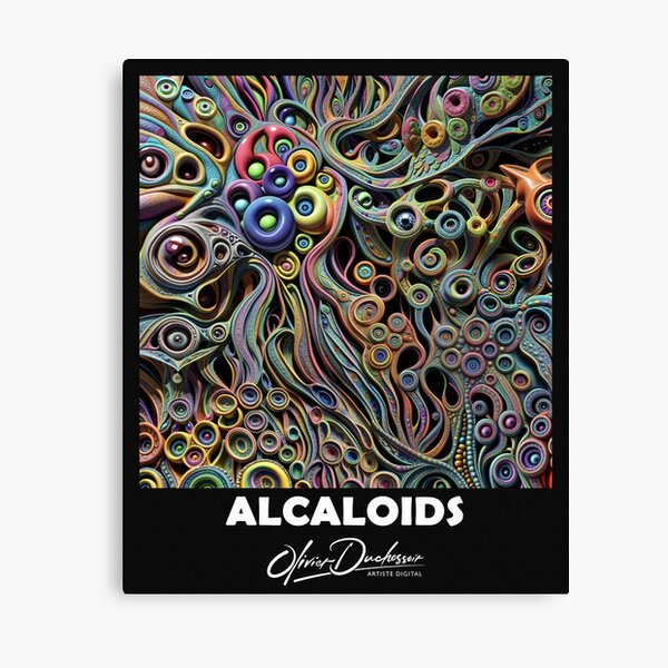 Aperçu de l'œuvre Alcaloids 106 créée et vendue par olivier duchossoir.