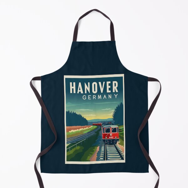 Item preview, A Vintage Travel Illustration of Hanover - Germany designed and sold by GoodOldVintage.