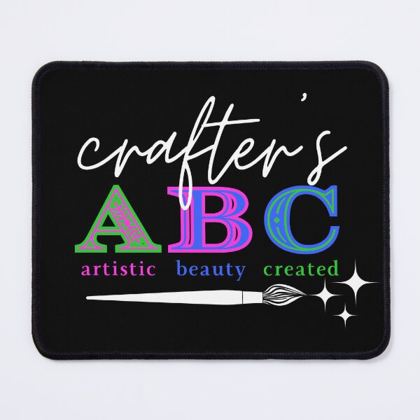 Item preview, Crafter's ABC - Artistic Beauty Created designed and sold by CraftyLingoClub.