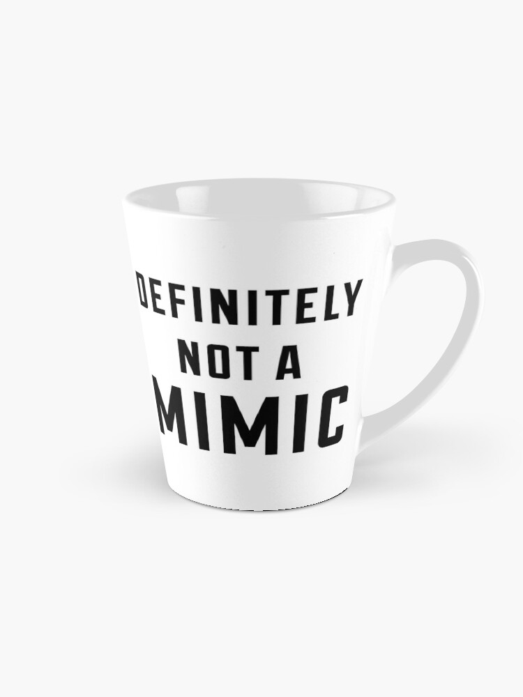 Definitely NOT a Mimic Double sided Mug with Color Inside – Level