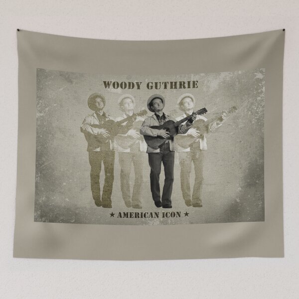 Item preview, WOODY GUTHRIE - AMERICAN ICON designed and sold by TIGERDAVER.