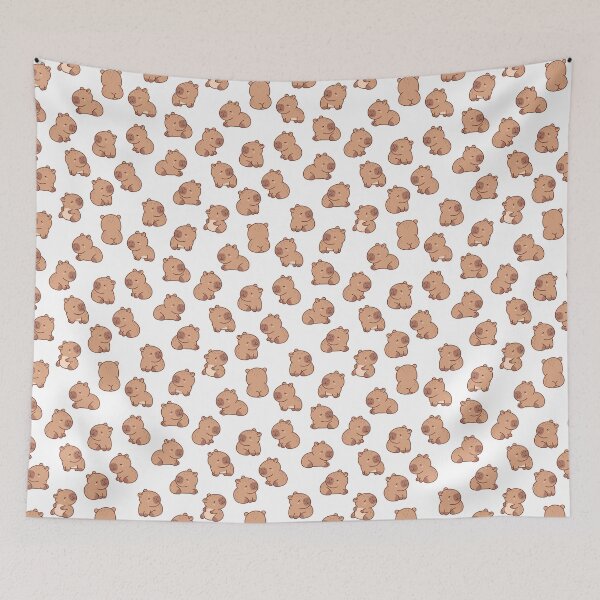 Item preview, Funny Kawaii Capybara Pack designed and sold by OlyaLitvinova.