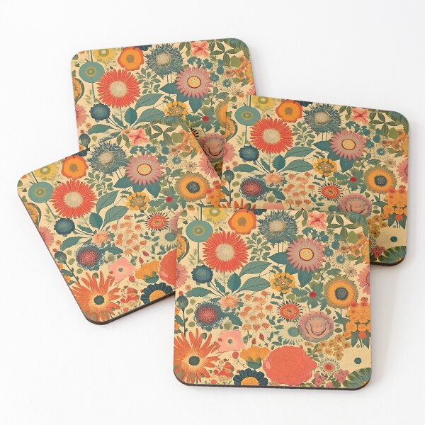 Item preview, Vintage Floral Poster designed and sold by Windy-market.