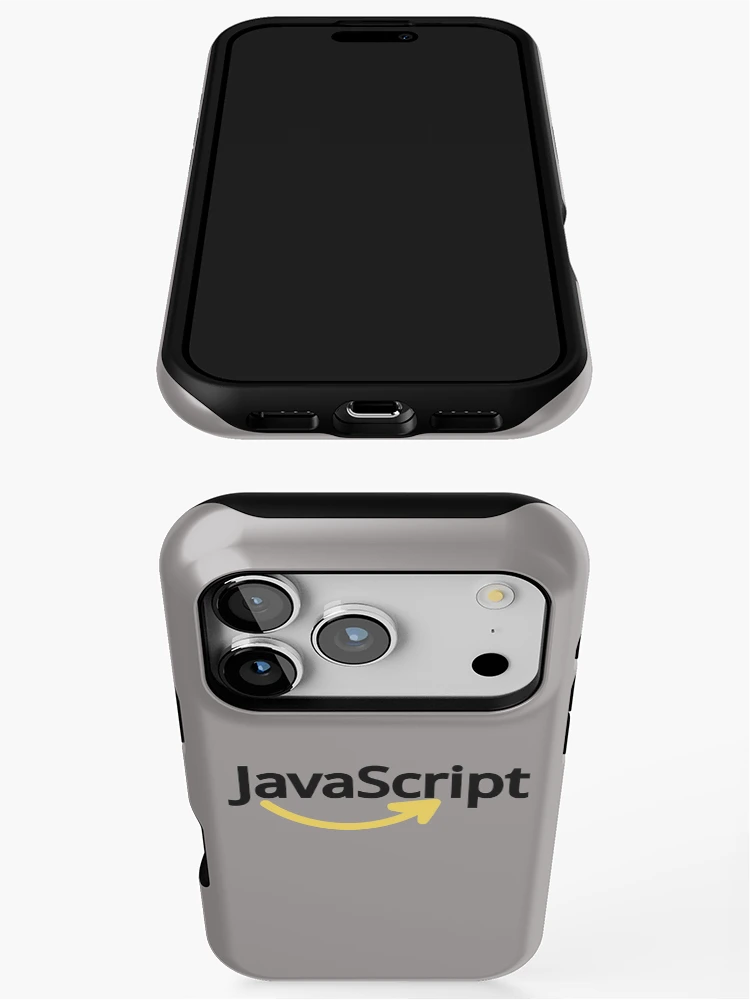Aperçu 3 sur 4. Coque iPhone avec l'œuvre JavaScript créée et vendue par UrbanCult-Store.