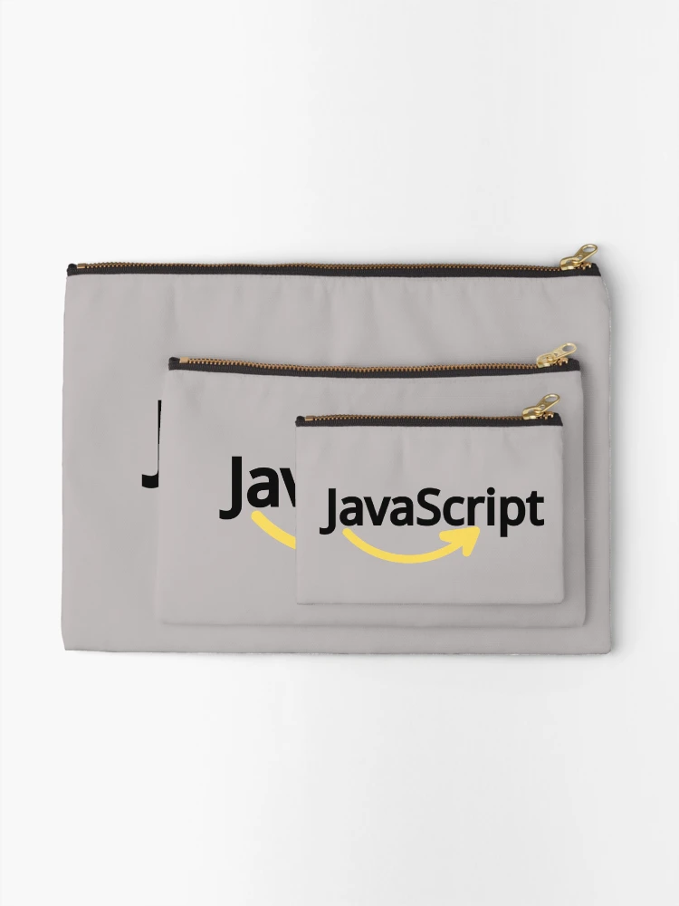 Thumbnail 2 of 4, Zipper Pouch, Java Script designed and sold by UrbanCult-Store.