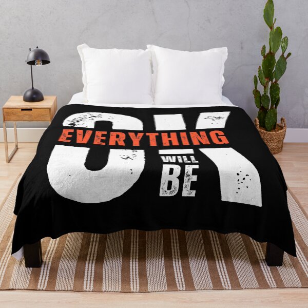 Item preview, Everthing Will Be OK | Originality | Inspiring | One-of-a-Kind Design designed and sold by LuxWallDigital.