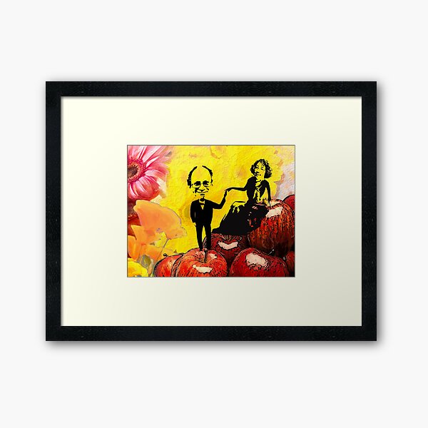 Deb and Bill Framed Art Print