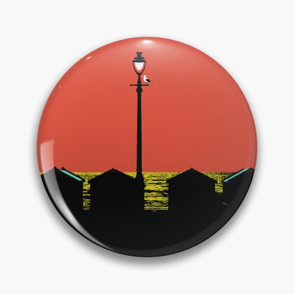 Item preview, Billy BRightOn on Hove Beach Huts Pop Art  designed and sold by StudioFlea.
